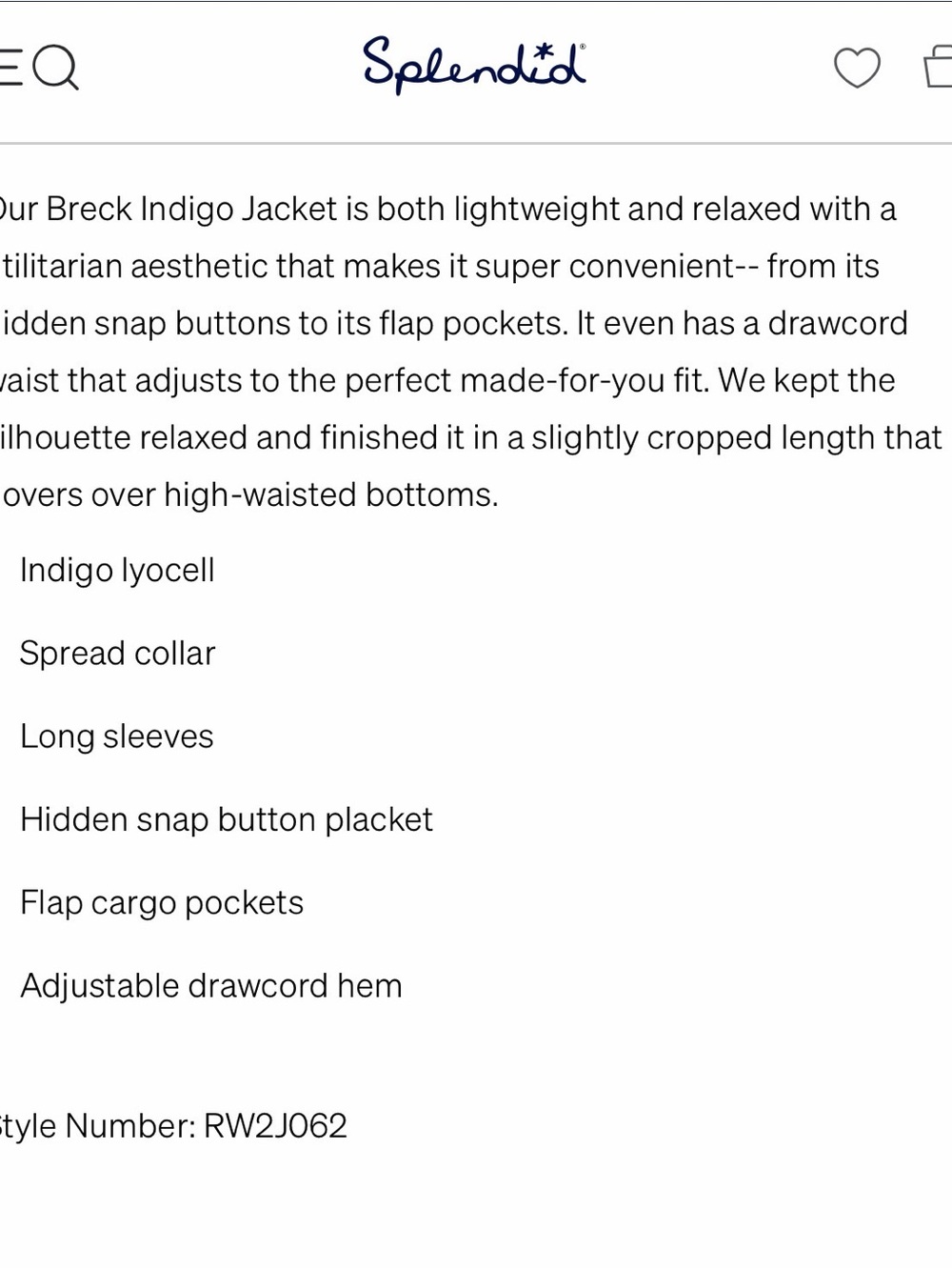 Splendid Breck jacket - Picture 3 of 3